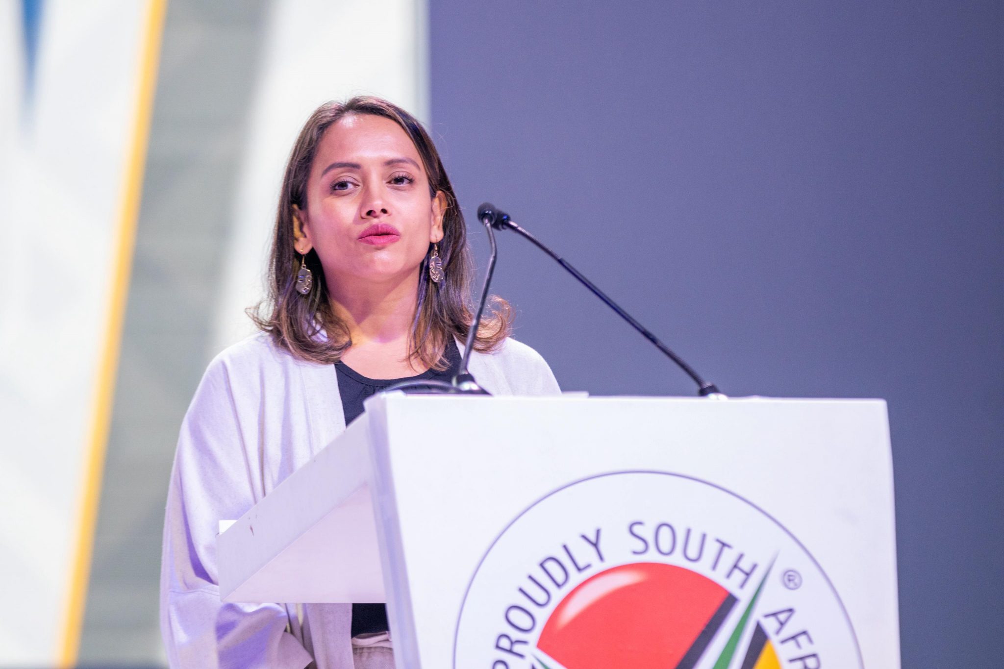 Deputy Minister Abrahams at the Buy Local Summit